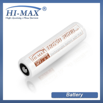 Hallo-Max Aufladung Li-Ionen-Akku 18650 3.7v 2600mah Akku für elektronische Zigarette